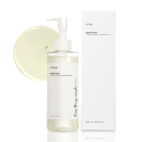 Anua Heartleaf Pore Control Cleansing Oil: Deep Cleanse for Healthy Skin 200ml