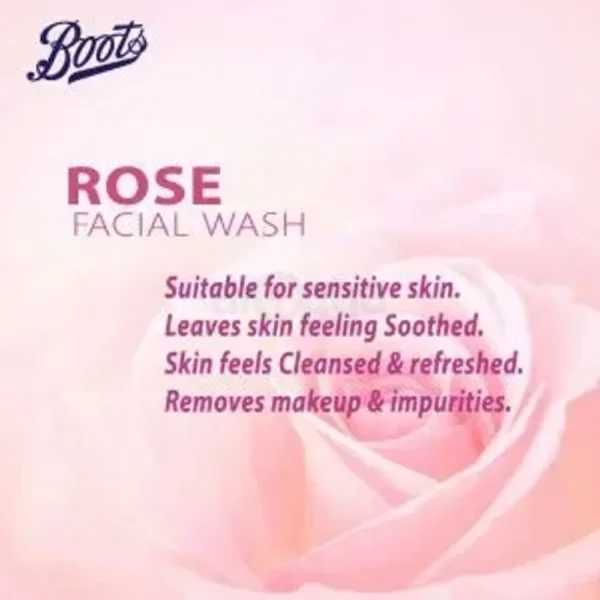 Boots Rose Moisturizer Cream 100ml - Image 4