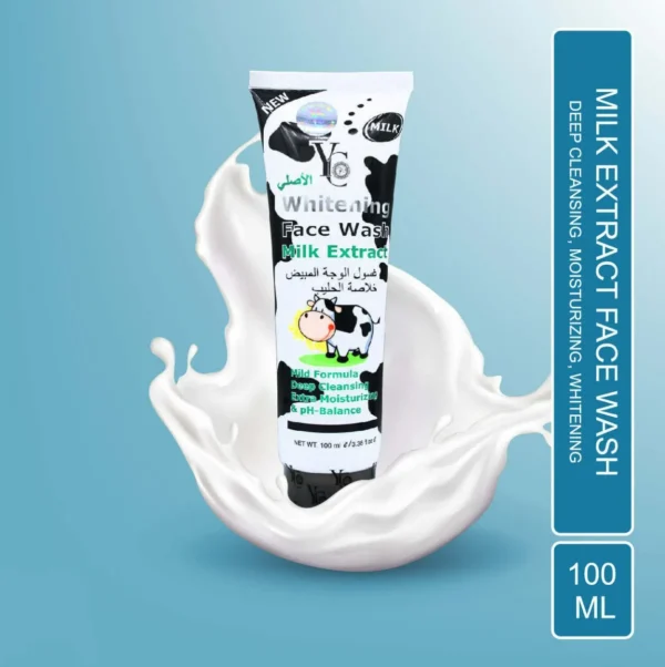 Radiant Glow: The Power of YC Whitening Face Wash Milk Extract - Image 2