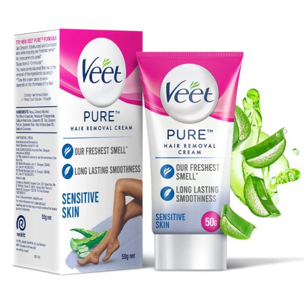 Veet Silk & Fresh Technology Hair Removal Cream 100gm - Image 3