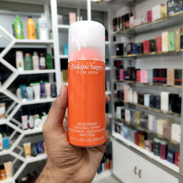 Clinique Happy Deodorant Body for Men: Freshness and Confidence Every Day 200ml - Image 2