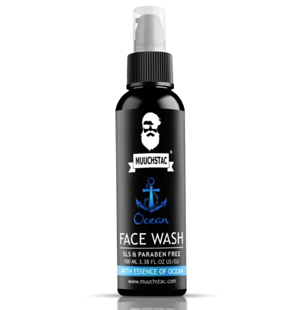 Muuchstac Ocean Face Wash for Men: A Refreshing Cleanser Experience 100ml