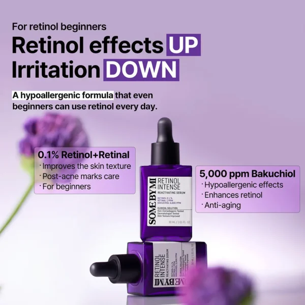 Some By Mi Retinol Intense Serum for Smooth, Youthful Skin 30ml - Image 2