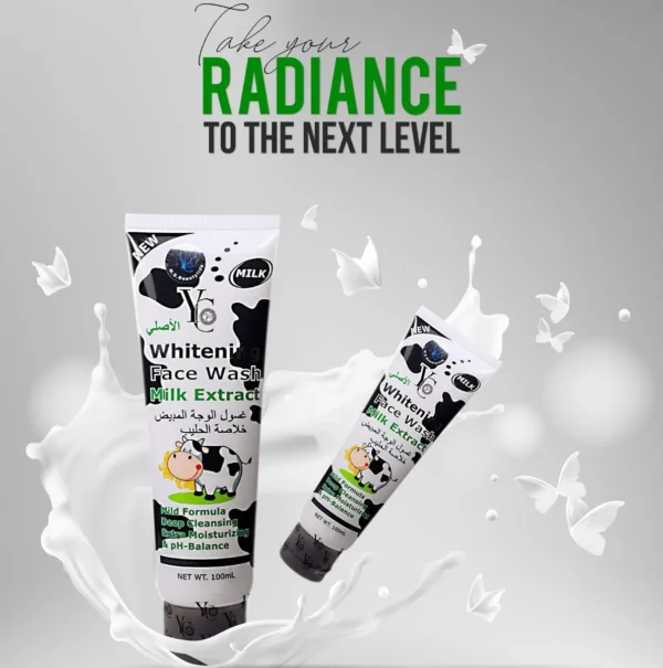 Radiant Glow: The Power of YC Whitening Face Wash Milk Extract - Image 3