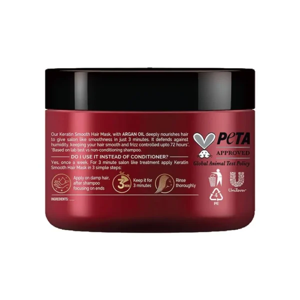 TRESemmé Keratin Smooth Hair Mask with Marula Oil Benefits - Image 5
