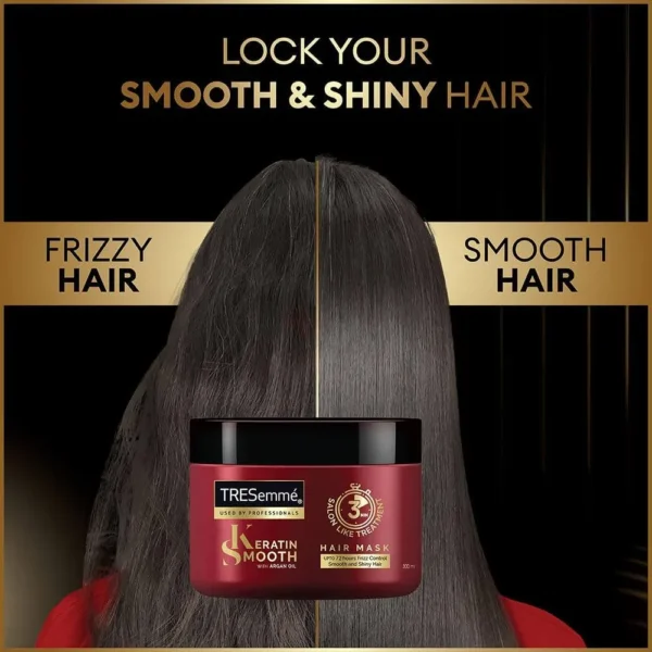 TRESemmé Keratin Smooth Hair Mask with Marula Oil Benefits - Image 3