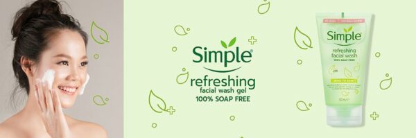 Simple Kind to Skin Refreshing Facial Wash Gel: Ultimate Cleanser - Image 2
