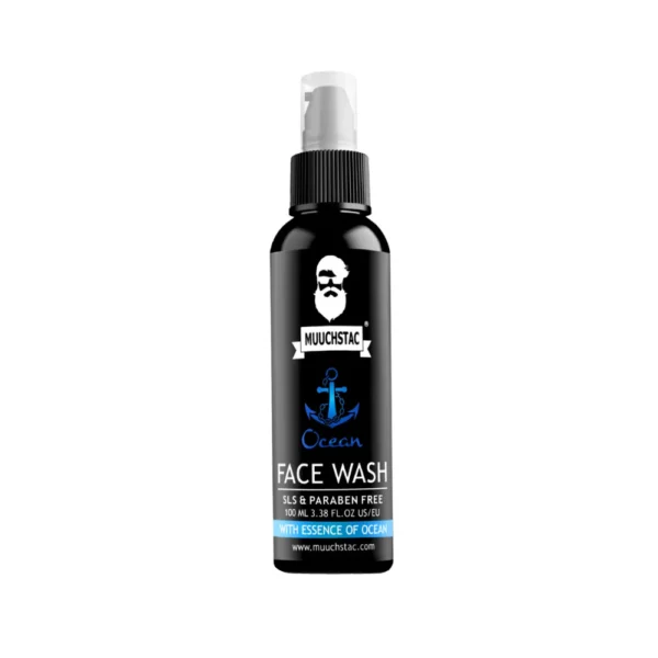 Muuchstac Ocean Face Wash for Men: A Refreshing Cleanser Experience 100ml - Image 3