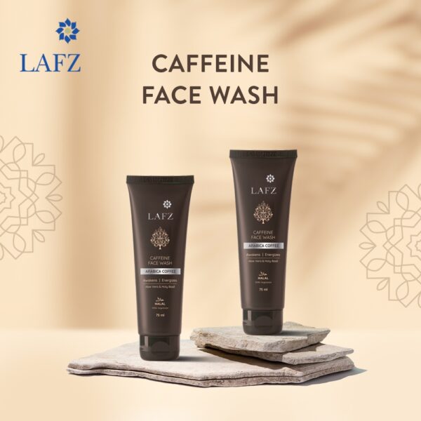 Lafz Caffeine Brightening Face Wash Tube 75ml - Image 7