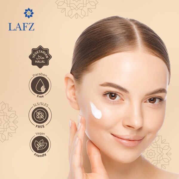 Lafz Caffeine Brightening Face Wash Tube 75ml - Image 2
