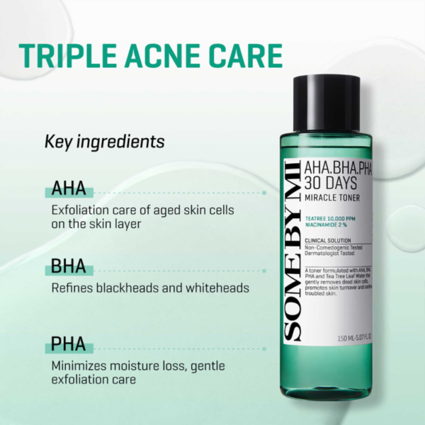 SOME BY MI AHA BHA PHA 30 Days Miracle Toner 150ml - Image 9