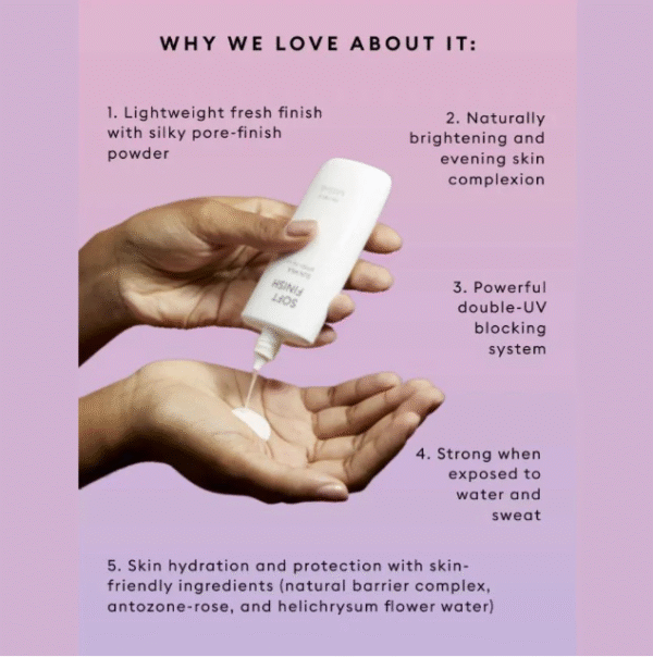 Missha Soft Finish Sun Milk SPF50+ PA+++ 70ml - Image 12