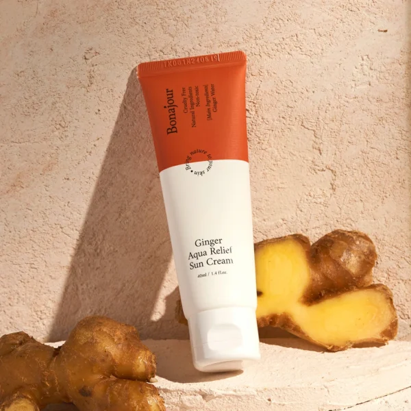 Bonajour Ginger Aqua Relief Sun Cream 40ml - Image 5