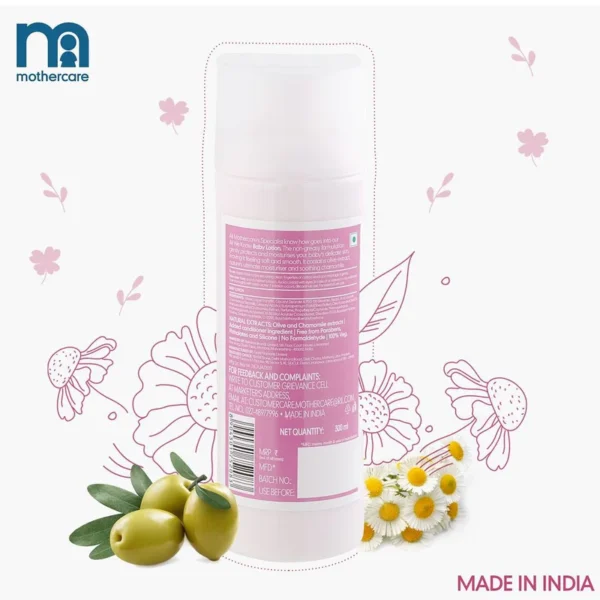 Mothercare Baby Lotion 300ml - Image 3