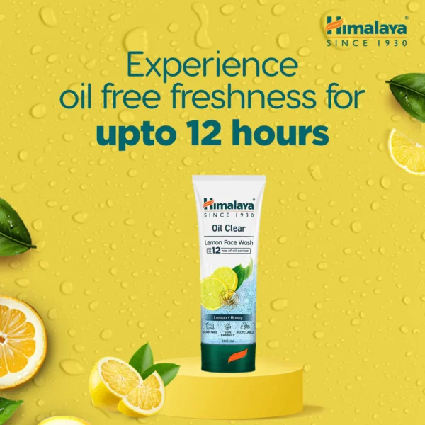 Himalaya Oil Clear Lemon Face Wash 100ml - Image 6