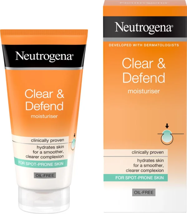 Neutrogena Clear & Defend Oil Free Moisturiser 50ml