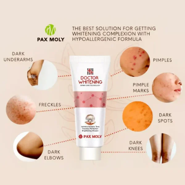 Pax Moly Doctor Whitening Cream 70gm - Image 3