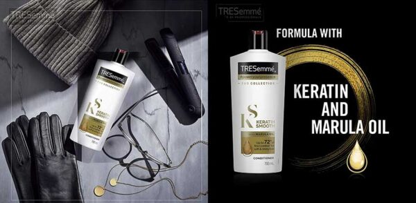 Tresemme Keratin Smooth With Marula Oil Conditioner 700ml - Image 6
