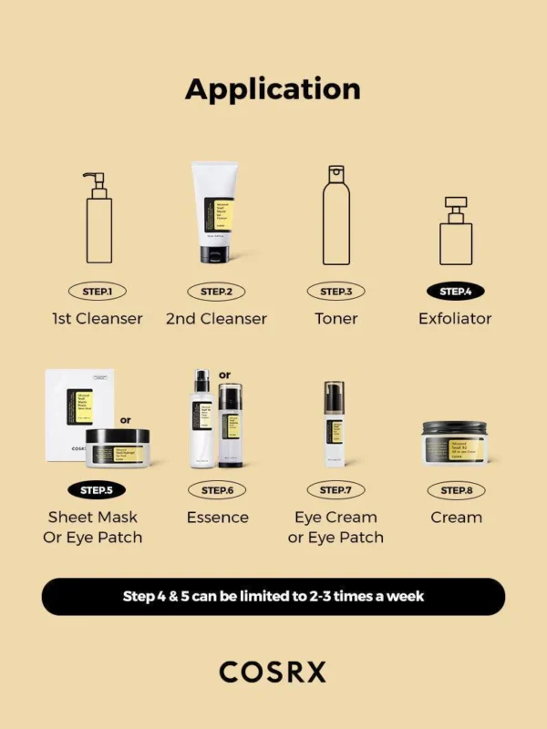 Cosrx Advanced Snail Radiance Dual Essence 80ml - Image 11
