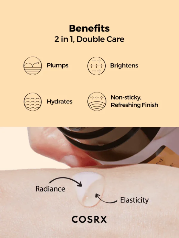 Cosrx Advanced Snail Radiance Dual Essence 80ml - Image 5