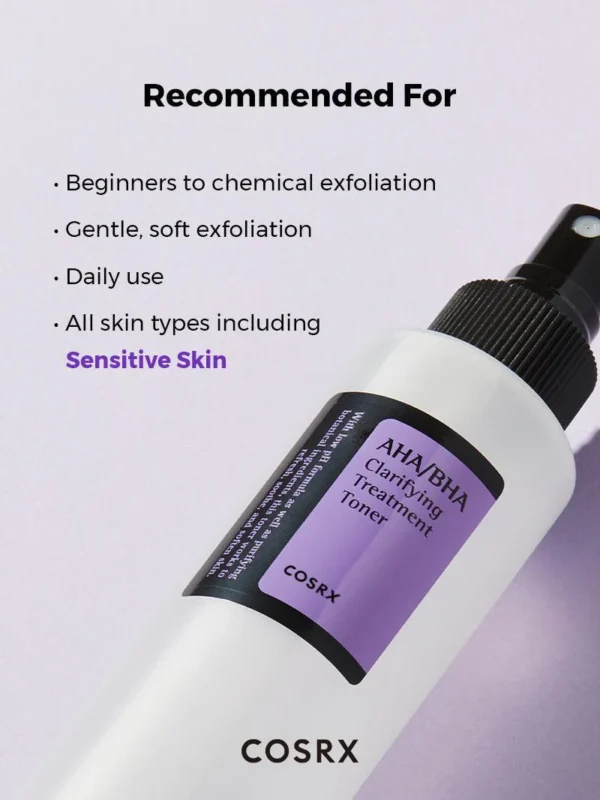 Cosrx AHA/BHA Clarifying Treatment Toner 150ml - Image 7