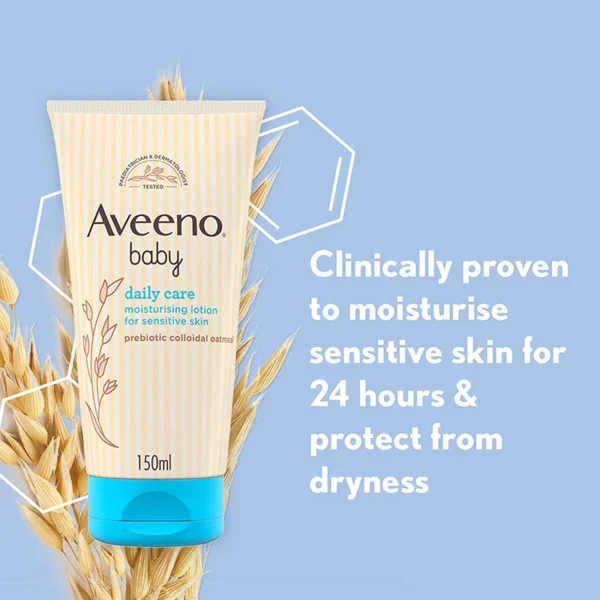 Aveeno Baby Daily Care Moisturising Lotion 150ml - Image 4
