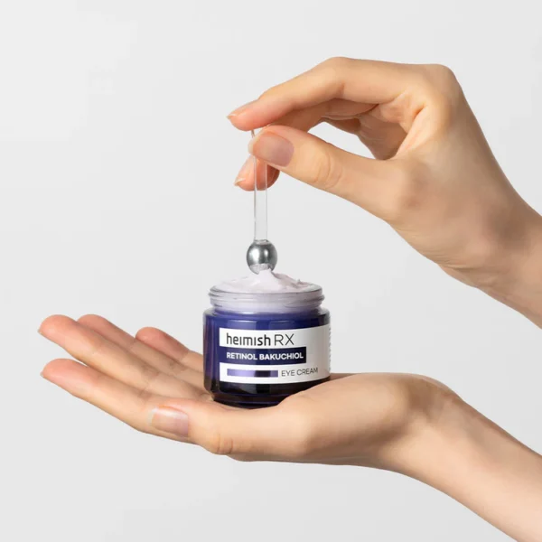 Smooth, Brighten, Renew Eyes With RX Retinol Bakuchiol Cream 30ml - Image 6
