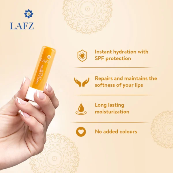 Soothe And Smooth Lips Using Vanilla Bean Lip Balm Daily 4.5gm - Image 8