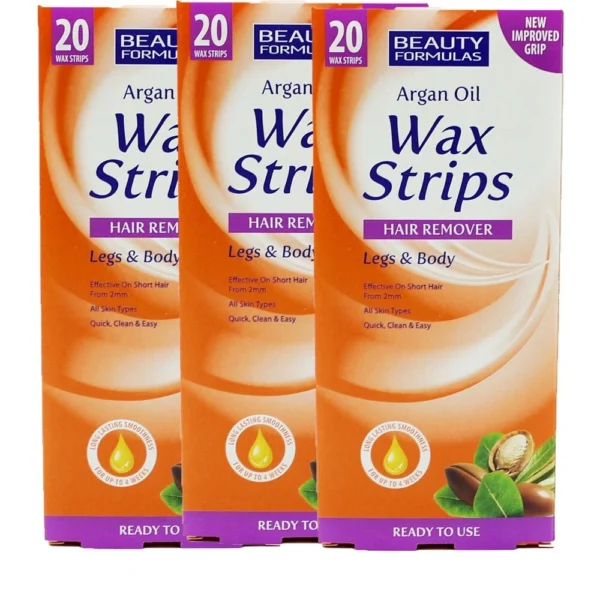 Smooth Skin Easily With Argan Oil Wax Strips Today - 20 Strips - Image 4