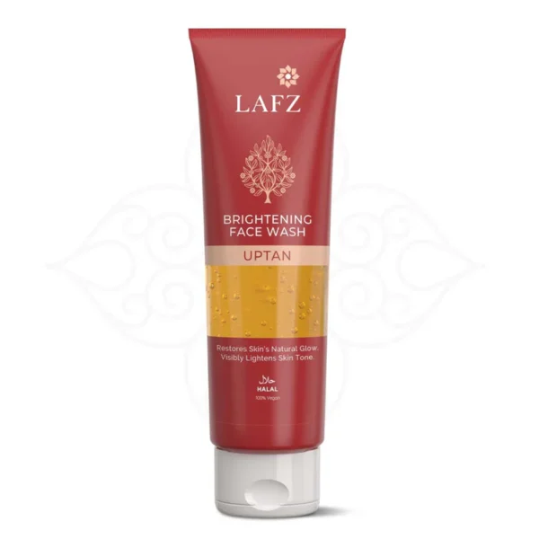 Lafz Ubtan Brightening Face Wash – Tube 75ml - Image 2