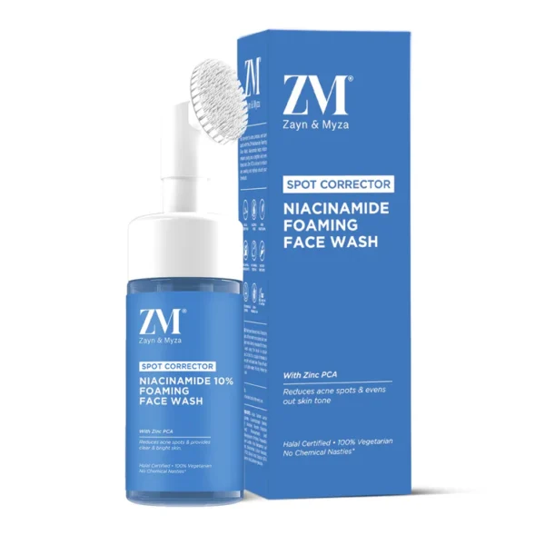 Zayn & Myza Niacinamide Foaming Face Wash with Zinc PCA 100ml - Image 3